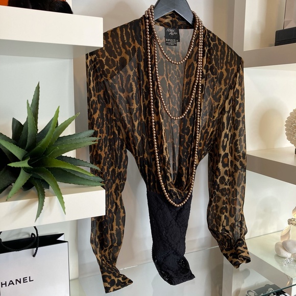 🖤 🖤 Marc Allan SILK bodysuit - Picture 4 of 13